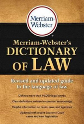 Merriam-Webster's Dictionary of Law / Merriam-Webster