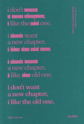 i don't want a new chapter, i like the old one. / โชติกา ปริณายก.