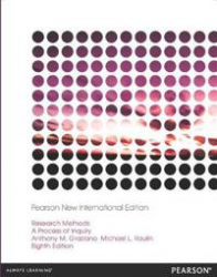 Research methods : a process of inquiry /  Anthony M. Graziano, Michael L. Raulin.
