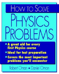 How to solve physics problems