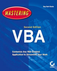 Mastering Microsoft VBA