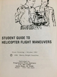 Student's guide to helicopter flight maneuvers