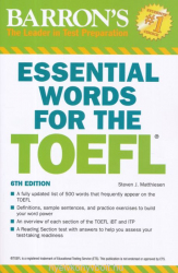 Barron's essential words for the TOEFL : test of English as a foreign language 