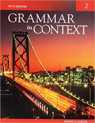 Grammar in context 2 / Sandra N Elbaum